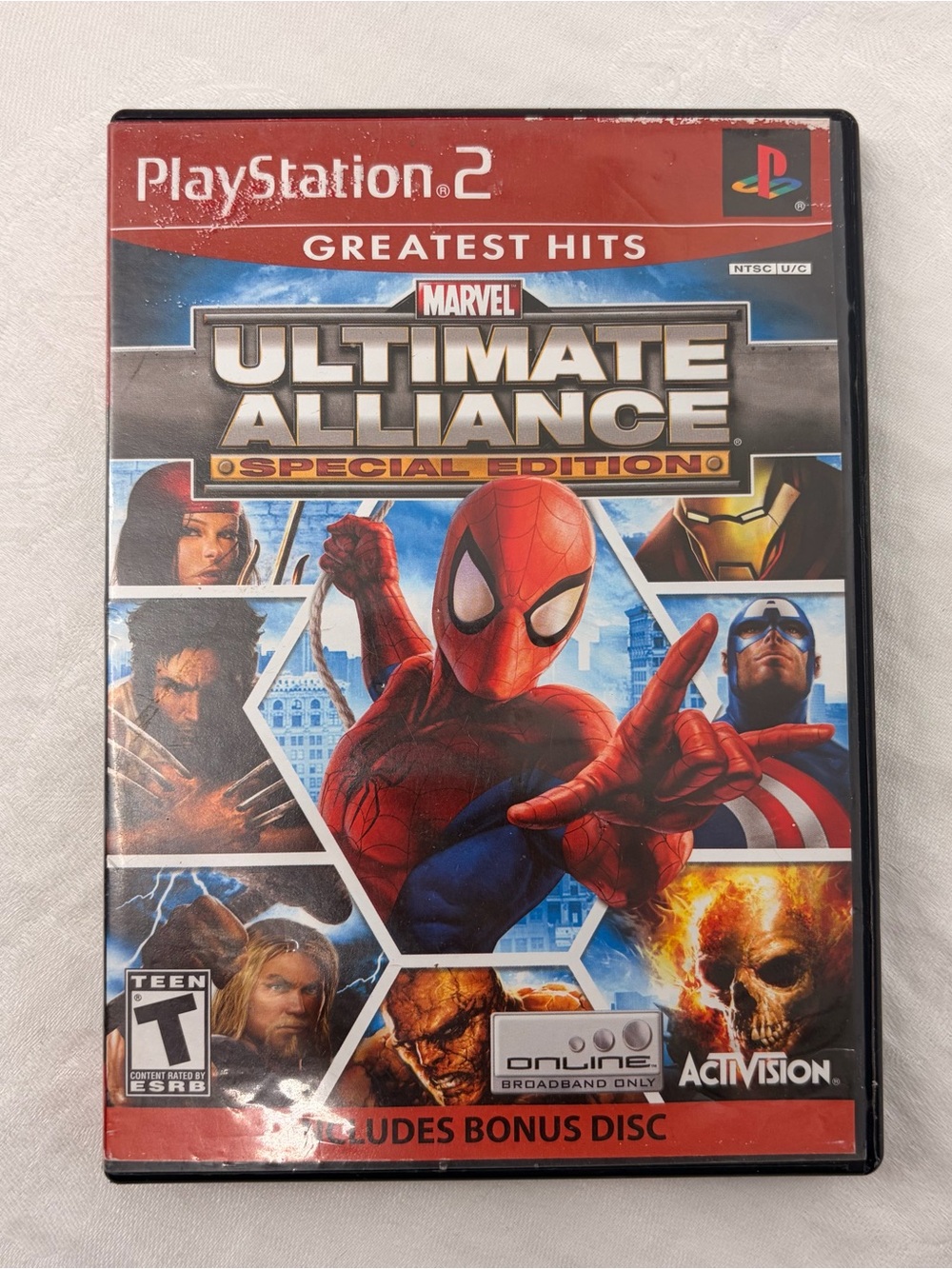 Marvel: Ultimate Alliance (Special Edition) Playstation 2 Video Game PS2